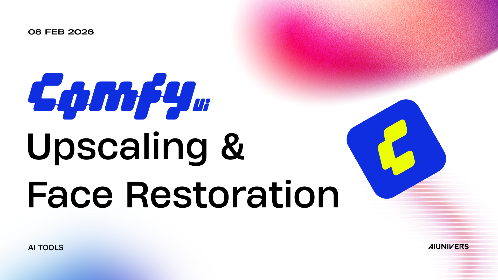 ComfyUI blog post banner